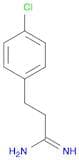 3-(4-Chlorophenyl)propanimidamide