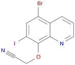 Acetonitrile, [(5-bromo-7-iodo-8-quinolinyl)oxy]-