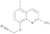 Acetonitrile, [(5-iodo-2-methyl-8-quinolinyl)oxy]-