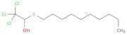 Ethanol, 2,2,2-trichloro-1-(decylthio)-