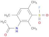 Benzenesulfonyl fluoride, 3-(acetylamino)-2,4,6-trimethyl-