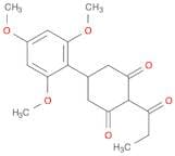 1,3-Cyclohexanedione, 2-(1-oxopropyl)-5-(2,4,6-trimethoxyphenyl)-