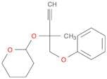 2H-Pyran, tetrahydro-2-[[1-methyl-1-(phenoxymethyl)-2-propynyl]oxy]-