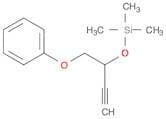 Silane, trimethyl[[1-(phenoxymethyl)-2-propynyl]oxy]-