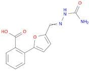 2-{5-[(1E)-[(carbamoylamino)imino]methyl]furan-2-yl}benzoic acid
