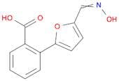 Benzoic acid, 2-[5-[(hydroxyimino)methyl]-2-furanyl]-
