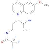 Acetamide, 2,2,2-trifluoro-N-[4-[(6-methoxy-8-quinolinyl)amino]pentyl]-