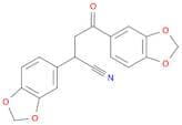 2,4-bis(1,3-benzodioxol-5-yl)-4-oxobutanenitrile