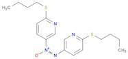 Pyridine, 3,3'-azoxybis[6-(butylthio)-