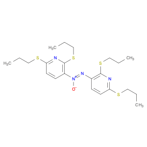 Pyridine,3,3'-azoxybis[2,6-bis(propylthio)- (9CI)