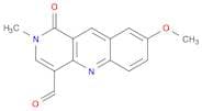 8-methoxy-2-methyl-1-oxo-1H,2H-benzo[b]1,6-naphthyridine-4-carbaldehyde