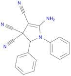 3H-Pyrrole-3,3,4-tricarbonitrile, 5-amino-1,2-dihydro-1,2-diphenyl-
