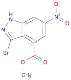 Methyl 3-bromo-6-nitro-1H-indazole-4-carboxylate