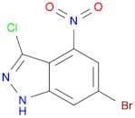 6-Bromo-3-chloro-4-nitro-1H-indazole