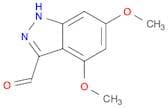 4,6-Dimethoxy-1H-indazole-3-carbaldehyde