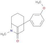 2-Azabicyclo[3.3.1]nonan-9-one, 5-(3-methoxyphenyl)-2-methyl-