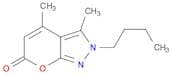 Pyrano[2,3-c]pyrazol-6(2H)-one, 2-butyl-3,4-dimethyl-