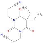 1,3(2H,4H)-Pyrimidinedipropanenitrile, 5,5-diethyldihydro-2,4,6-trioxo-