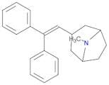 8-Azabicyclo[3.2.1]octane, 3-(2,2-diphenylethenyl)-8-methyl-