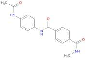 1,4-Benzenedicarboxamide, N-[4-(acetylamino)phenyl]-N'-methyl-