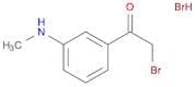 Ethanone, 2-bromo-1-[3-(methylamino)phenyl]-, hydrobromide