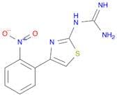 Guanidine, [4-(2-nitrophenyl)-2-thiazolyl]-