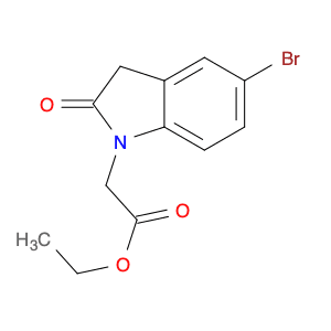 Ethyl 2-(5-bromo-2-oxoindolin-1-yl)acetate