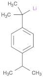 Lithium, [1-methyl-1-[4-(1-methylethyl)phenyl]ethyl]-