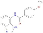 Benzamide,N-1H-benzimidazol-7-yl-4-methoxy-