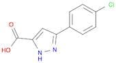 3-(4-chlorophenyl)-1H-pyrazole-5-carboxylic acid
