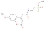 N-[2-Methanethiosulfonylethyl]-7-methoxycoumarin-4-acetamide