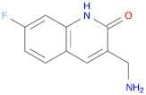 3-(aminomethyl)-7-fluoro-1,2-dihydroquinolin-2-one