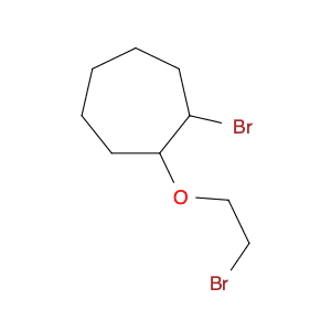 Cycloheptane, 1-bromo-2-(2-bromoethoxy)-