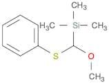 Silane, [methoxy(phenylthio)methyl]trimethyl-