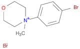 Morpholinium, 4-(4-bromophenyl)-4-methyl-, bromide