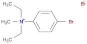 Benzenaminium, 4-bromo-N,N-diethyl-N-methyl-, bromide
