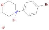 Morpholinium, 4-bromo-4-(4-bromophenyl)-, bromide