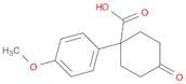 1-(4-Methoxyphenyl)-4-oxocyclohexanecarboxylic acid