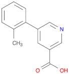 5-(2-Methylphenyl)nicotinic acid