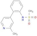 Methanesulfonamide, N-[2-(2-methyl-4-pyridinyl)phenyl]-