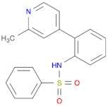 Benzenesulfonamide, N-[2-(2-methyl-4-pyridinyl)phenyl]-