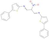 2-Thiophenamine, N,N'-(2-nitro-1,3-propanediylidene)bis[5-phenyl-