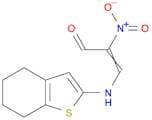 2-Propenal, 2-nitro-3-[(4,5,6,7-tetrahydrobenzo[b]thien-2-yl)amino]-