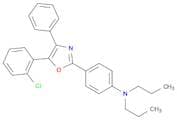 Benzenamine, 4-[5-(2-chlorophenyl)-4-phenyl-2-oxazolyl]-N,N-dipropyl-