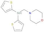 Morpholine, 4-[(di-2-thienylsilyl)methyl]-