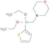 Morpholine, 4-[(diethoxy-2-thienylsilyl)methyl]-