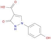 1H-Pyrazole-4-carboxylic acid, 2,3-dihydro-1-(4-hydroxyphenyl)-3-oxo-
