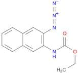 Carbamic acid, (3-azido-2-naphthalenyl)-, ethyl ester