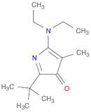 3H-Pyrrol-3-one, 5-(diethylamino)-2-(1,1-dimethylethyl)-4-methyl-