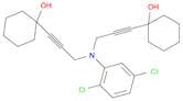 Cyclohexanol, 1,1'-[[(2,5-dichlorophenyl)imino]di-1-propyne-3,1-diyl]bis-